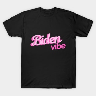 Biden Vibe Retro Pink USA Election Vote for Joe 2020 T-Shirt